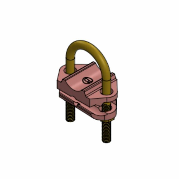 Conector Mecánico en cobre tipo GAR Tubo: 2” . Calibre conductor: 4 Sol - 2/0 Awg - Image 2